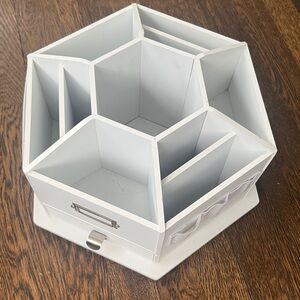 Rotating Storage Desktop Carousel by Simply Tidy